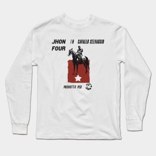 Far western design Jhon Four Long Sleeve T-Shirt